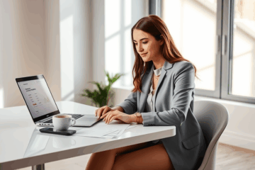 Image représentant le processus de demande de crédit en ligne avec une réponse instantanée