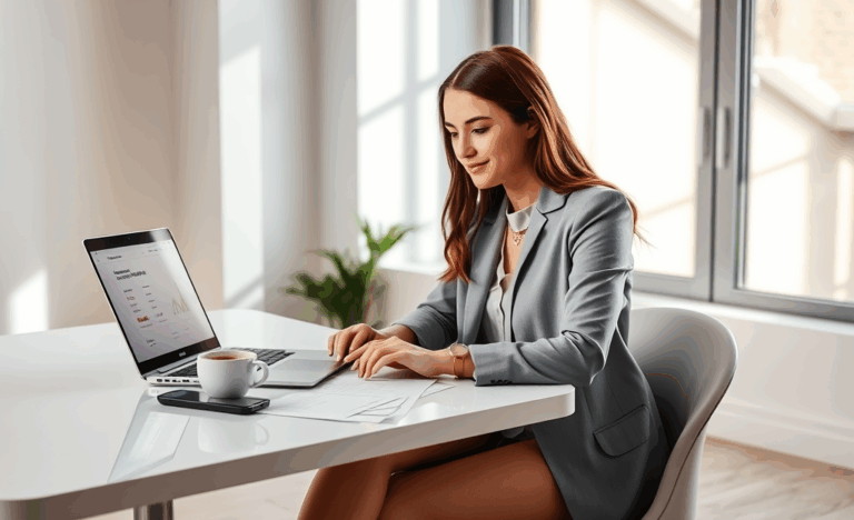 Image représentant le processus de demande de crédit en ligne avec une réponse instantanée