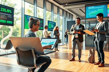 Image illustrant le concept du crédit numérique et son impact sur le secteur financier.