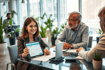 Illustration d'une demande de prêt rapide avec des fonds disponibles immédiatement.