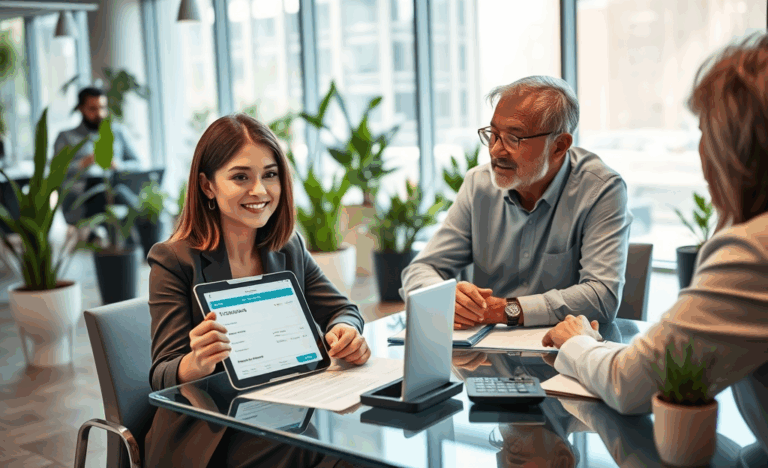 Illustration d'une demande de prêt rapide avec des fonds disponibles immédiatement.