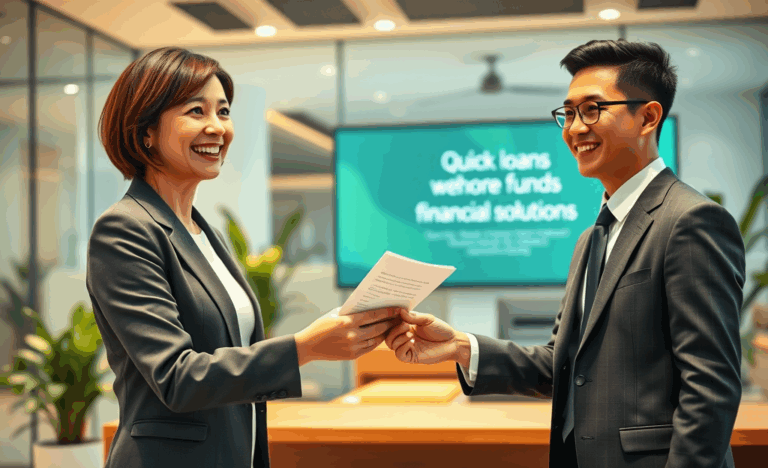 Image illustrant des prêts express pour un financement rapide.