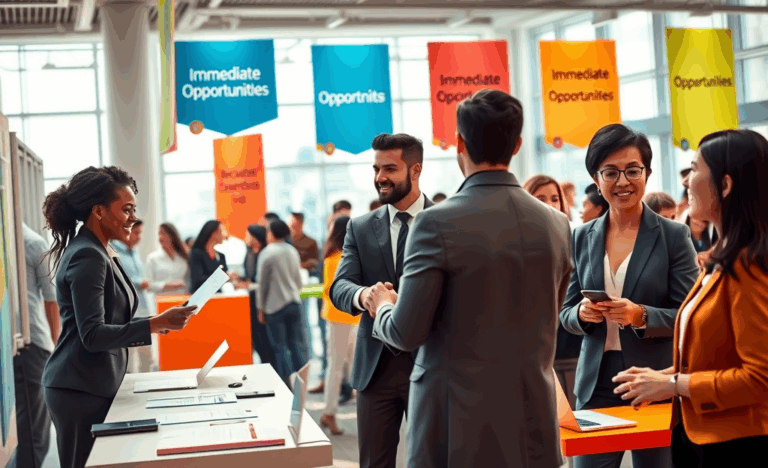 Image représentant une offre spéciale pour ceux qui agissent rapidement dans le marché de l'emploi.