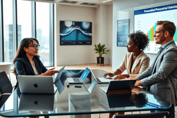 Image illustrant une offre numérique personnalisée pour les clients.