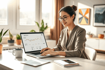 Image représentant des transactions financières rapides et des solutions d'argent en ligne.