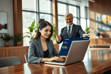 Image illustrant la vérification de l'état du crédit sur un site bancaire.