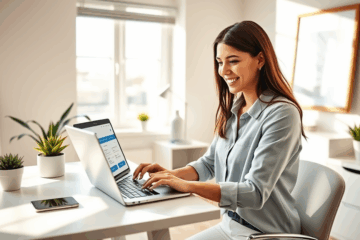 Image illustrant le processus de demande de prêt en ligne avec GoEasy