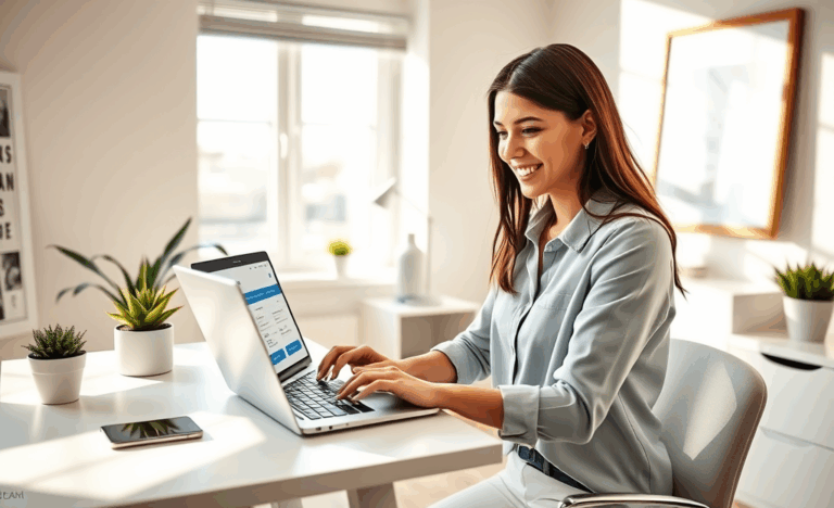 Image illustrant le processus de demande de prêt en ligne avec GoEasy