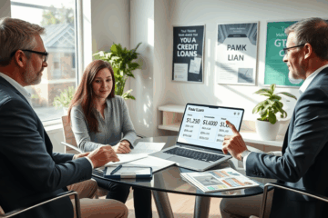 Image illustrant le processus de demande de crédit avec Refresh Financial.