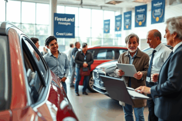 Image illustrant la plateforme de crédit de Canada Drives et ses options de financement.