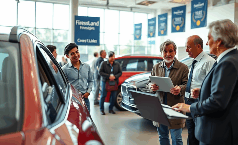 Image illustrant la plateforme de crédit de Canada Drives et ses options de financement.